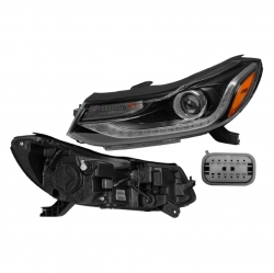Par Faros Chevrolet Trax C/Leds 2017 2018 2019 2020 Depo