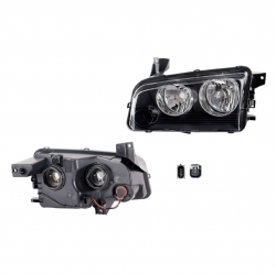Par Faros Dodge Charger P/Halogeno 2009 2010 Depo