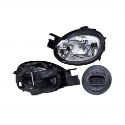 Par Faros Dodge Neon Fondo Negro 2003 2004 2005 Depo