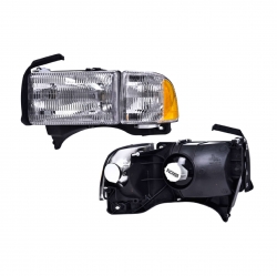 Par Faros Dodge Ram C/Base C/Cuarto 1994 1995 1996 Depo