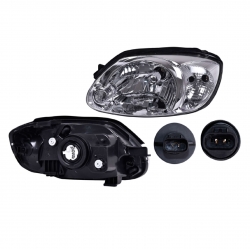 Par Faros Dodge Verna C/Cuarto Blanco 2004 2005 2006 Depo