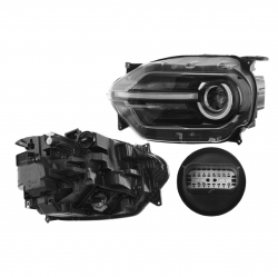 Par Faros Ford Bronco Sport C/Leds 2021 2022 2023 Depo