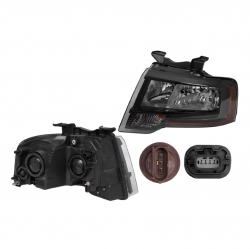 Par Faros Ford Expedition Fondo Negro 2015 2016 2017 Depo