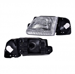 Par Faros Ford F150 Usa C/Base 1997 1998 Depo