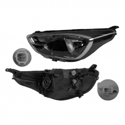 Par Faros Ford Figo Filo Cromado 2019 2020 2021 Depo