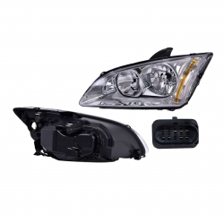 Par Faros Ford Focus Sedan P/Halogeno 2007 2008 Depo