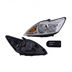 Par Faros Ford Focus Manual Cromado 2009 2010 2011 Depo