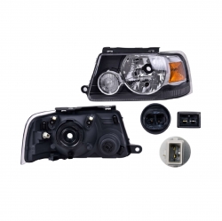 Par Faros Ford Ranger Fondo Negro 2005 2006 2007 2008 Depo