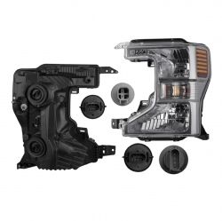 Par Faros Ford Super Duty P/Halogeno 2020 2021 2022 Depo