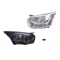 Par Faros Ford Transit Fondo Cromado 2014 2015 2016 Depo