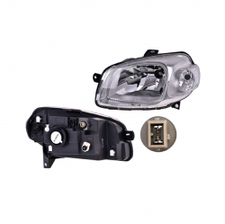 Par Faros Fiat Uno Fondo Cromado 2011 2012 2013 2014 Depo