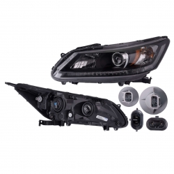 Par Faros Honda Accord Sedan 2013 2014 2015 Depo