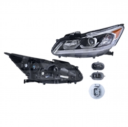 Par Faros Honda Accord Sedan P/Halogeno 2016 2017 Depo