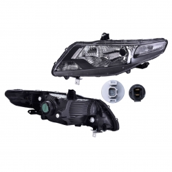 Par Faros Honda City Manual/Electrico 2010 2011 2012 Depo