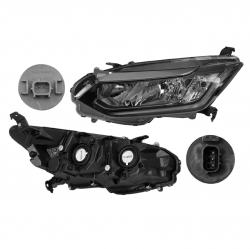 Par Faros Honda City Manual C/Leds 2018 2019 2020 Depo
