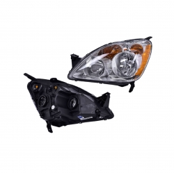 Par Faros Honda Cr-V Cuarto Ambar 2005 2006 Depo