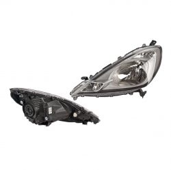 Par Faros Honda Fit Fondo Cromado 2013 2014 Depo