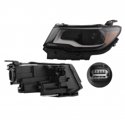 Par Faros Jeep Compass P/Xenon 2018 2019 2020 2021 Depo