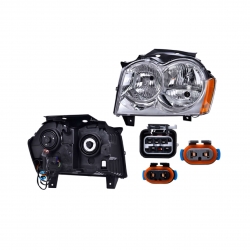 Par Faros Jp Grand Cherokee F/Crom Cuarto Ambar 2005 Depo