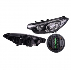 Par Faros P/Kia Forte Manual C/Leds 2016 Depo