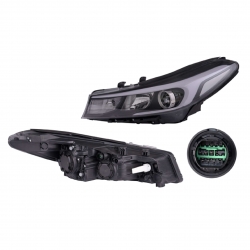 Par Faros P/Kia Forte Sedan Manual 2017 2018 Depo