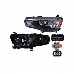 Par Faros Mt Outlander Elec P/Halogeno 2010 2011 2012 Depo