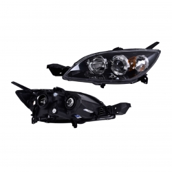 Par Faros Mazda 3 H-Back P/Halogeno 2004 2005 2006 Depo