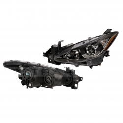 Par Faros Mazda 3 Sedan P/Halogeno 2014 2015 2016 Depo