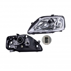Par Faros Nissan Aprio Manual P/Halogeno 2008 2009 Depo