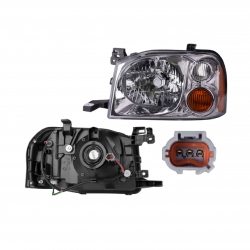 Par Faros Nissan D22 Manual/Elec P/Halogeno 2008 2009 Depo