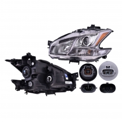 Par Faros Nissan Maxima P/Halogeno 2009 2010 2011 2012 Depo