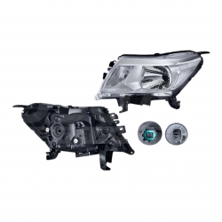 Par Faros Nissan Np300 Manual/Elec F/Cromado 2016 2017 Depo