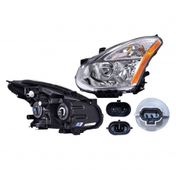 Par Faros Nissan Rogue P/Halogeno 2008 2009 2010 2011 Depo