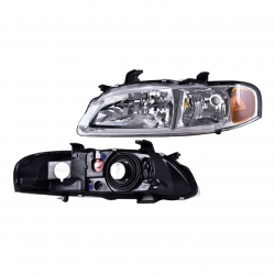 Par Faros Nissan Sentra Fondo Cromado 2001 2002 2003 Depo