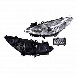 Par Faros Peugeot 307 C/Motor P/Halogeno 2005 2006 Depo
