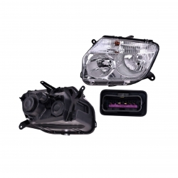 Par Faros Rn Duster Manual/Elec F/Cromado 2013 2014 Depo