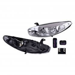 Par Faros Rn Fluence Elec C/Motor P/Halogeno 2011 2012 Depo