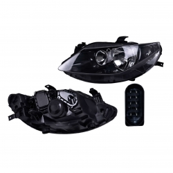 Par Faros Seat Ibiza Elec Doble As F/Negro 2010 2011 Depo