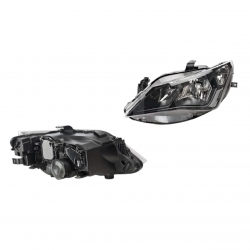 Par Faros Seat Ibiza P/2 Focos F/Negro 2013 2014 2015 Depo