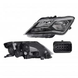 Par Faros Seat Toledo Elec C/Motor P/Halogeno 2013 Depo