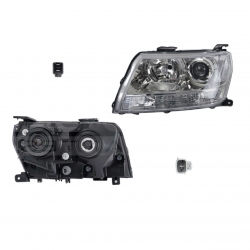 Par Faros Sz Grand Vitara Manual/Elec F/Negro 2009 Depo