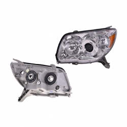 Par Faros Toyota 4Runner Fondo Cromado 2006 2007 2008 Depo