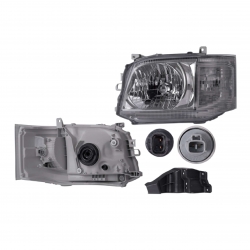 Par Faros Toyota Hiace Manual P/Halogeno 2012 2013 Depo