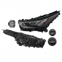 Par Faros Toyota Highlander Le C/Leds 2020 2021 Depo