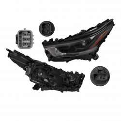 Par Faros Ty Highlander Xse Filo Negro C/Lupa 2020 Depo