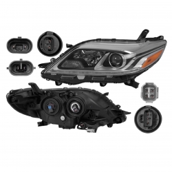 Par Faros Ty Sienna Xle F/Cromado C/Luz Dia 2015 2016 Depo