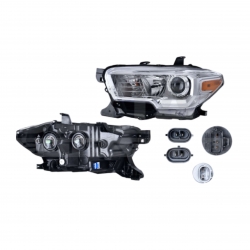 Par Faros Ty Tacoma F/Crom Aro De Lupa 2016 2017 2018 Depo