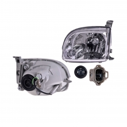 Par Faros  Tundra Cab Regular C/Ajustes 2005 2006 Depo