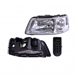 Par Faros Vw Eurovan Elec C/Motor P/Halogeno 2005 2006 Depo