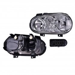 Par Faros Vw Golf Elec C/Base P/Halogeno 2000 2001 Depo